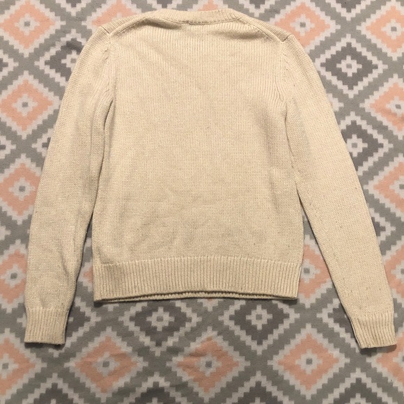 GAP Womens Off-White Knit Sweater Size Small - Picture 14 of 14